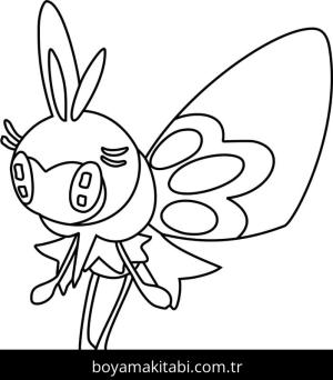 Pokemon boyama sayfası – eğlenceli etkinlik, el becerilerini geliştirir