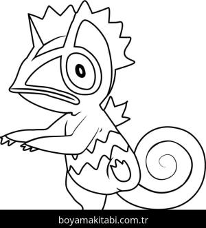Pokemon boyama sayfası – el becerilerini geliştirir, boyama çalışması