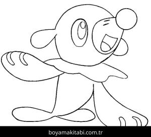 Pokemon boyama sayfası – eğlenceli etkinlik, el becerilerini geliştirir