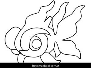 Pokemon boyama sayfası – sanatsal çalışma, çocuklar için