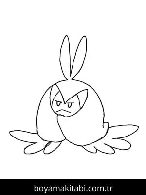 Pokemon boyama sayfası – PDF indir, sevimli karakter