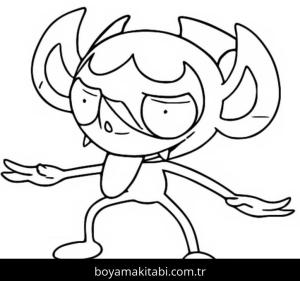 Pokemon boyama sayfası – çocuklar için, çizgi film temalı