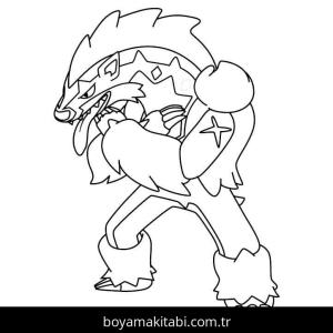 Pokemon boyama sayfası – kolay boyama, eğitici aktivite