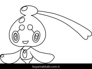 Pokemon boyama sayfası – eğitici aktivite, yaratıcılık