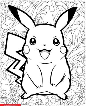 Pokemon boyama sayfası, Pokemon coloring page, , 