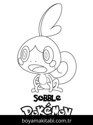 Pokemon boyama sayfası – sanatsal çalışma, çocuklar için