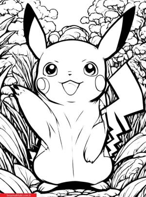 Pokemon boyama sayfası, Pokemon coloring page, , 