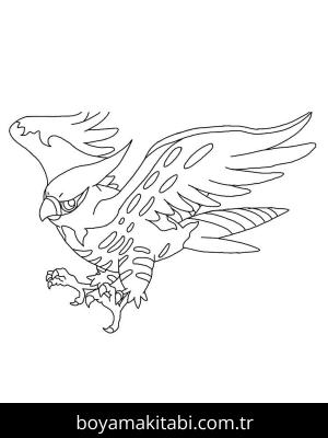 Pokemon boyama sayfası – renkli çizimler, okul öncesi