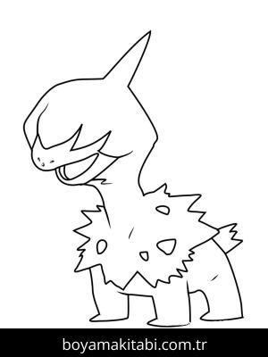 Pokemon boyama sayfası – sanatsal çalışma, çocuklar için