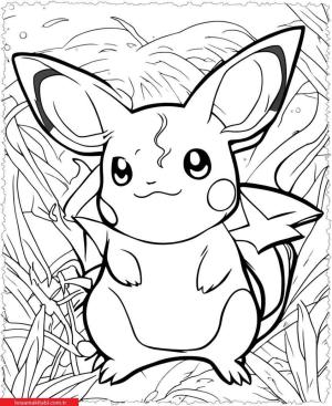 Pokemon boyama sayfası, Pokemon coloring page, , 