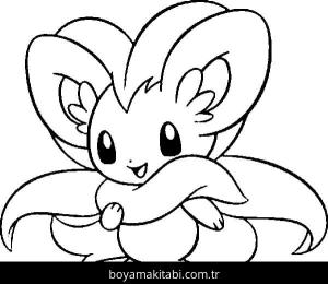 Pokemon boyama sayfası – el becerilerini geliştirir, boyama çalışması