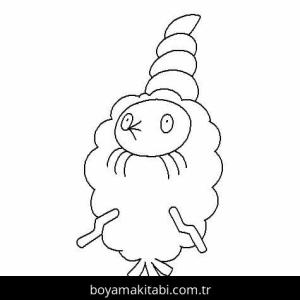 Pokemon boyama sayfası – sanatsal çalışma, çocuklar için