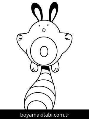 Pokemon boyama sayfası – okul öncesi, evde etkinlik