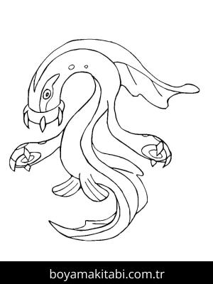 Pokemon boyama sayfası – eğitici aktivite, yaratıcılık