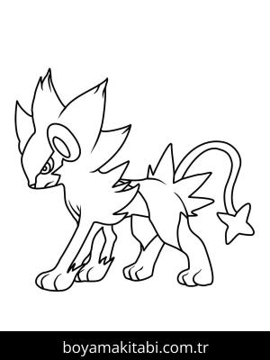 Pokemon boyama sayfası – eğlenceli etkinlik, el becerilerini geliştirir