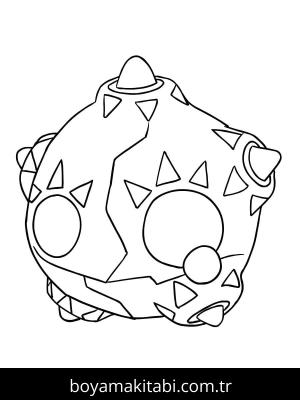 Pokemon boyama sayfası – eğlenceli etkinlik, el becerilerini geliştirir