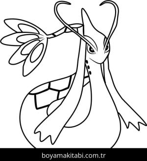 Pokemon boyama sayfası – kolay boyama, eğitici aktivite