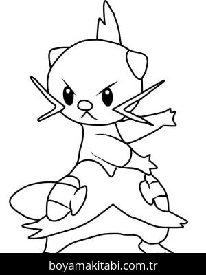 Pokemon boyama sayfası – okul öncesi, evde etkinlik