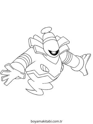 Pokemon boyama sayfası – çocuk aktivitesi, PDF indir