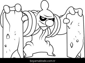 Pokemon boyama sayfası – çocuk aktivitesi, PDF indir