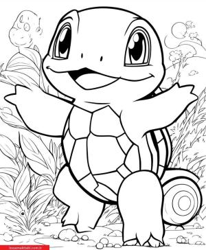 Pokemon boyama sayfası, Pokemon coloring page, , 