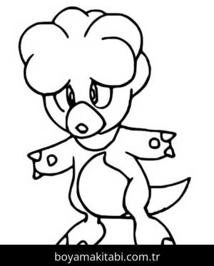 Pokemon boyama sayfası – çocuklar için, çizgi film temalı