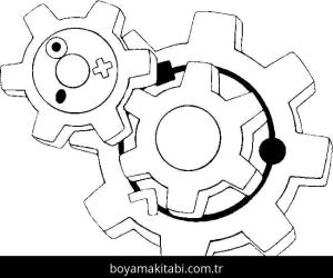 Pokemon boyama sayfası – basit çizim, kolay boyama