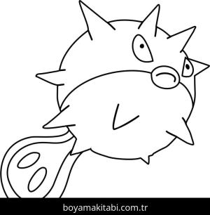 Pokemon boyama sayfası – çocuklar için, çizgi film temalı