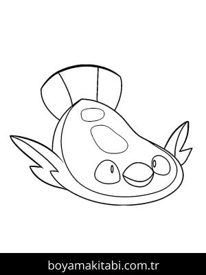 Pokemon boyama sayfası – eğlenceli etkinlik, el becerilerini geliştirir