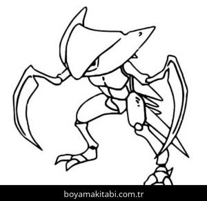 Pokemon boyama sayfası – sanatsal çalışma, çocuklar için