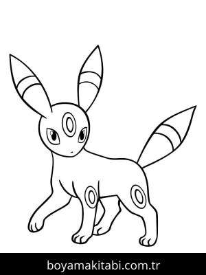 Pokemon boyama sayfası – el becerilerini geliştirir, boyama çalışması