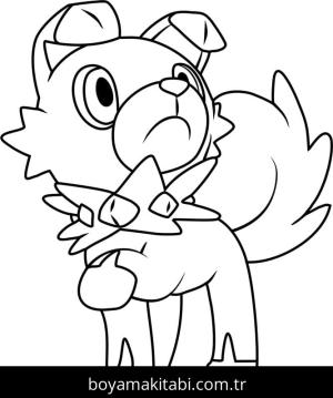 Pokemon boyama sayfası – çocuklar için, çizgi film temalı