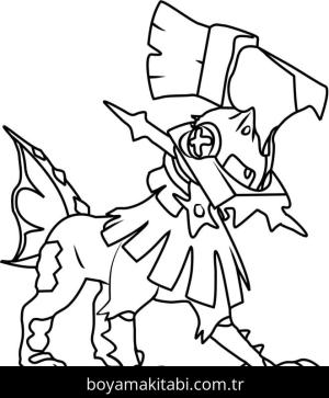 Pokemon boyama sayfası – kolay boyama, eğitici aktivite