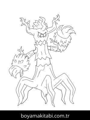 Pokemon boyama sayfası – el becerilerini geliştirir, boyama çalışması