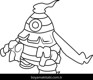 Pokemon boyama sayfası – çocuklar için, çizgi film temalı