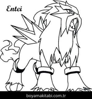 Pokemon boyama sayfası – kolay boyama, eğitici aktivite