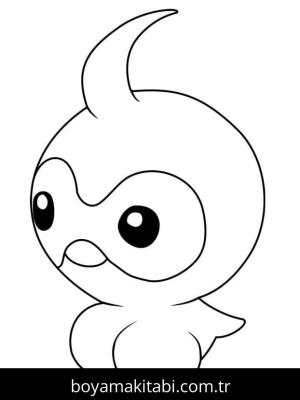 Pokemon boyama sayfası – çocuk aktivitesi, PDF indir