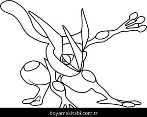 Pokemon boyama sayfası – sanatsal çalışma, çocuklar için