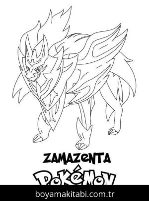 Pokemon boyama sayfası – renkli çizimler, okul öncesi