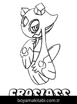 Pokemon boyama sayfası – PDF indir, sevimli karakter