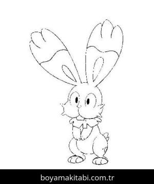 Pokemon boyama sayfası – sevimli karakter, sanatsal çalışma