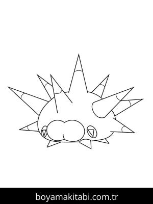 Pokemon boyama sayfası – çocuklar için, çizgi film temalı