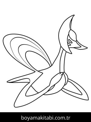 Pokemon boyama sayfası – kolay boyama, eğitici aktivite