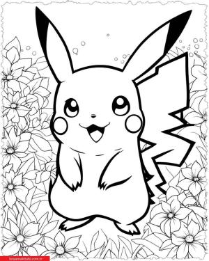 Pokemon boyama sayfası, Pokemon coloring page, , 