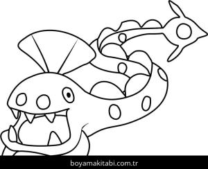 Pokemon boyama sayfası – renkli çizimler, okul öncesi