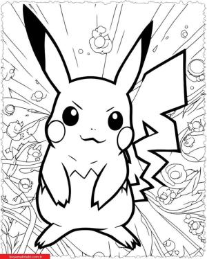 Pokemon boyama sayfası, Pokemon coloring page, , 