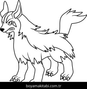 Pokemon boyama sayfası – çocuklar için, çizgi film temalı