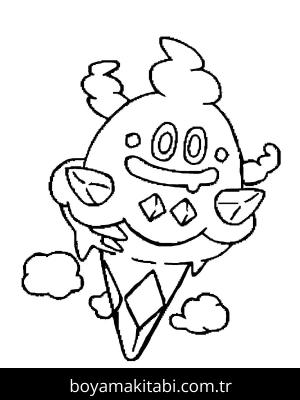 Pokemon boyama sayfası – sevimli karakter, sanatsal çalışma