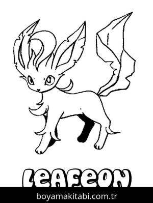 Pokemon boyama sayfası – PDF indir, sevimli karakter