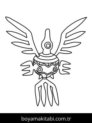 Pokemon boyama sayfası – boyama çalışması, yaratıcılığı geliştirir